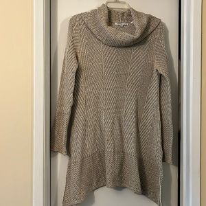 very cute sweater dress especially with matching belt